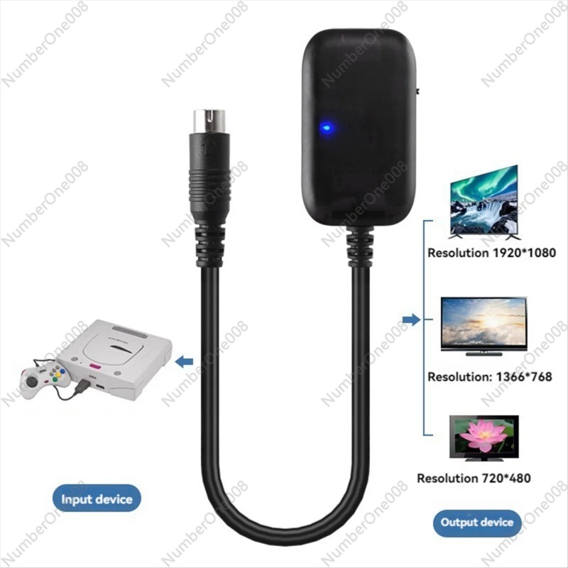 HDMI Converter Cable for Sega  - огляд і ціна Gaming Console Monitor