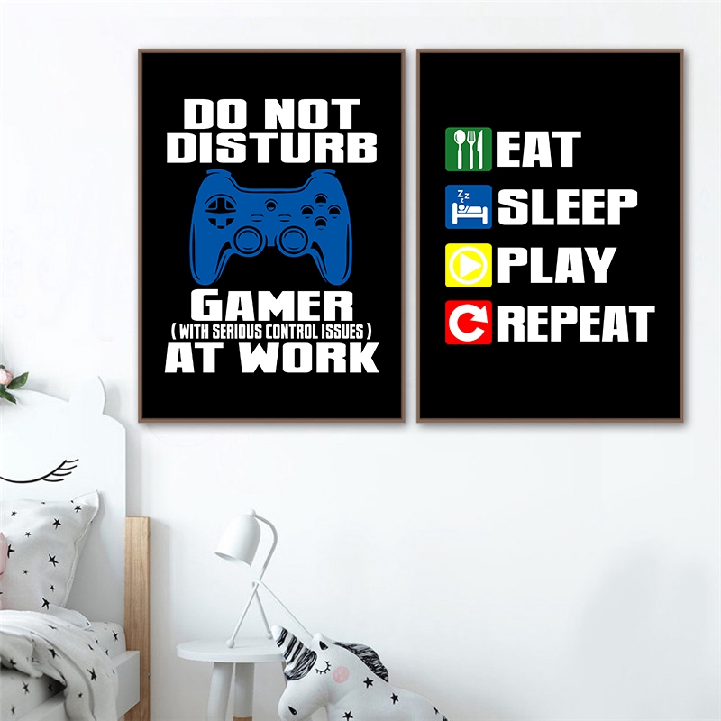 Gaming Quotes Art Painting xbo - огляд і ціна Gaming Console Picture
