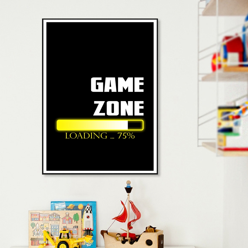Gaming Quotes Art Painting xbo - огляд і ціна Gaming Console Picture