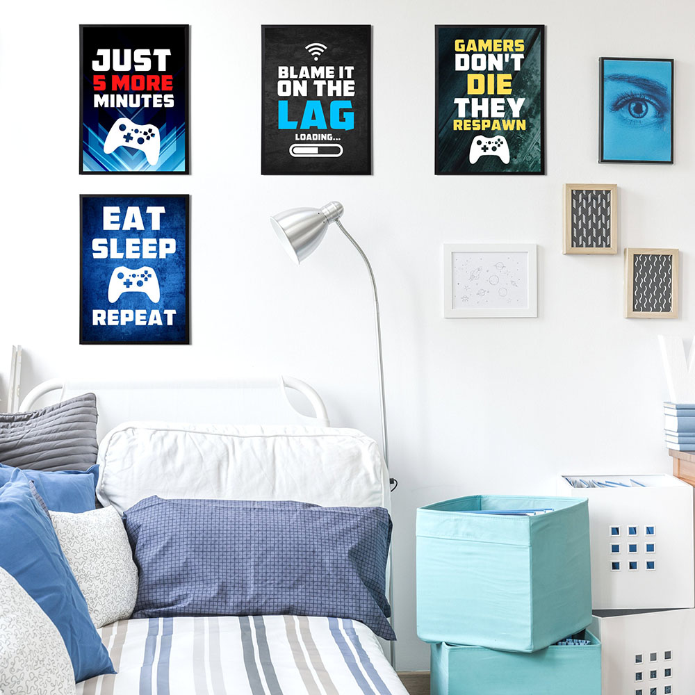Gaming Quotes Art Painting Con - огляд і ціна Gaming Console Picture