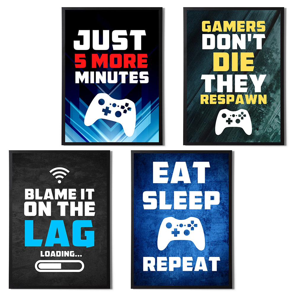 Gaming Quotes Art Painting Con - огляд і ціна Gaming Console Picture