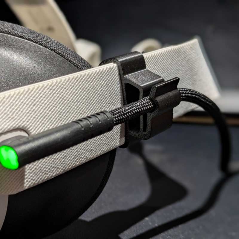 VR Cable Management Clip for H - огляд і ціна Gaming Headset Wired