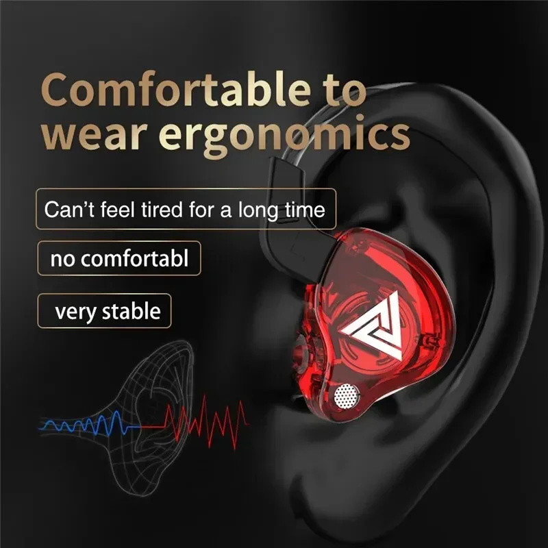 Original QKZ AK6 Copper Driver - огляд і ціна Gaming Headset Wired