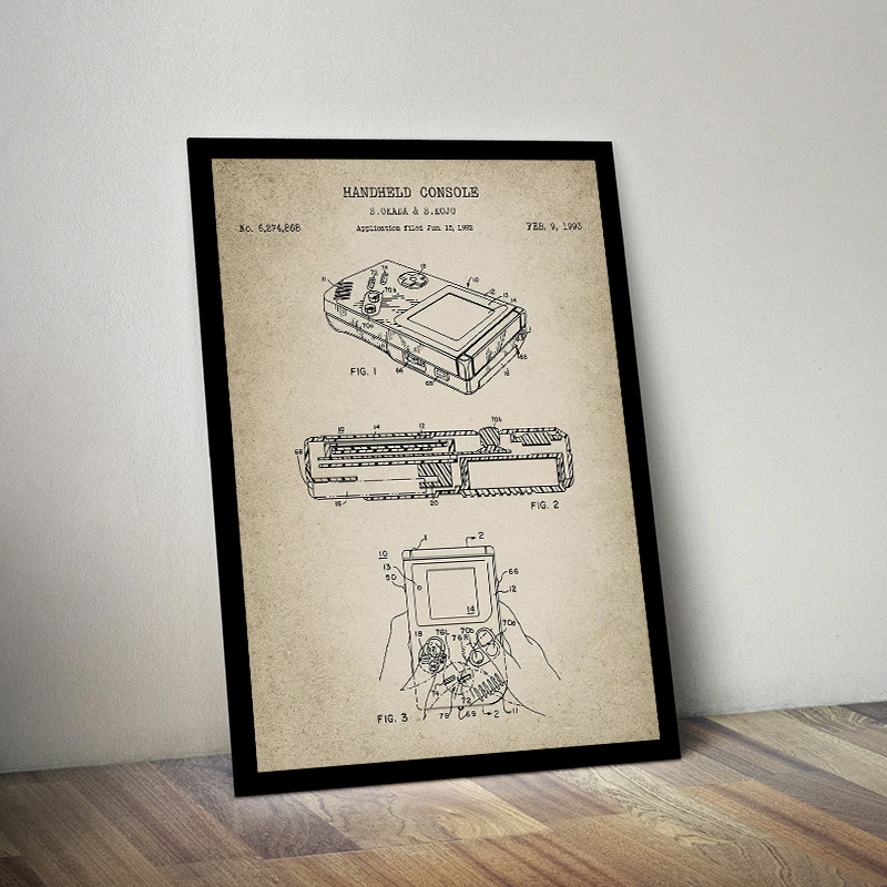 Vintage Game Console Blueprint - огляд і ціна Gaming Console Picture