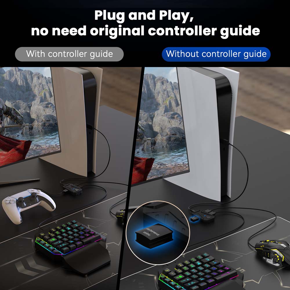 for PS5 Gaming Keyboard Mouse  - огляд і ціна Gaming Console Sony