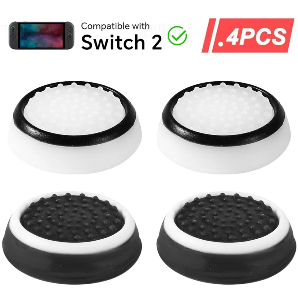 2/4Pcs Silicone Thumbstick Joy - огляд і ціна Gaming Console Steam Deck