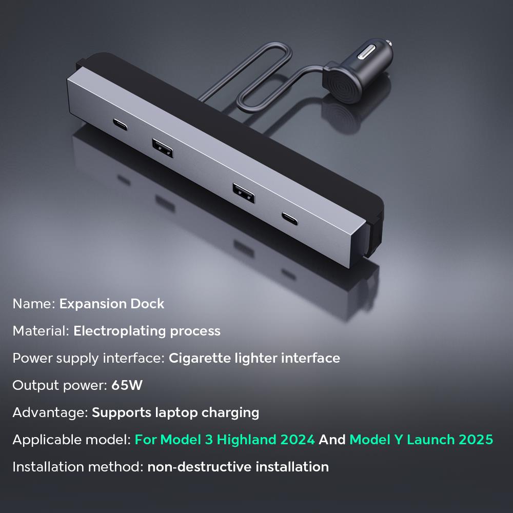 For Tesla Model 3 Highland 202 - огляд і ціна Controller Charging Dock
