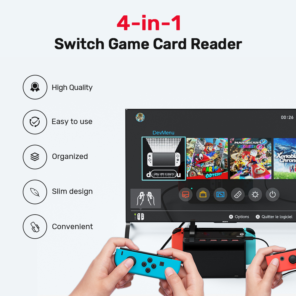 G1002D Portable Game Card Read - огляд і ціна Gaming Console Station