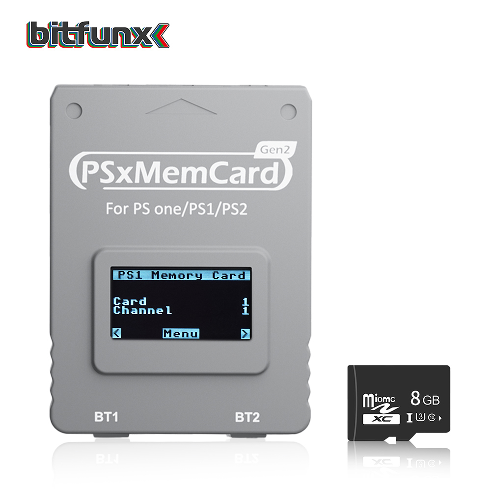 Bitfunx PSxMemCard Gen2 Store  - огляд і ціна Gaming Console Sony