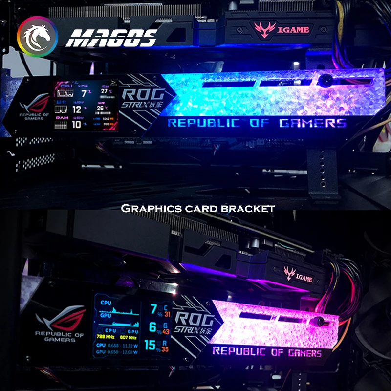DIY 2.2 inch LCD Display GPU B - огляд і ціна Gaming Console Monitor