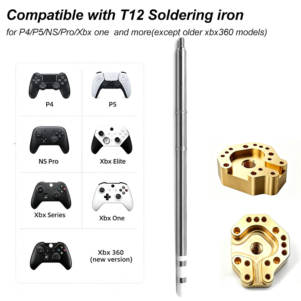 T12 Soldering Iron Tip Set, Ga - огляд і ціна Gaming Console Repair