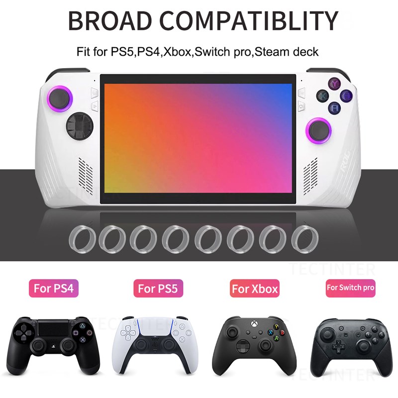 8pcs Elastic Protective Joysti - огляд і ціна Gaming Console Monitor