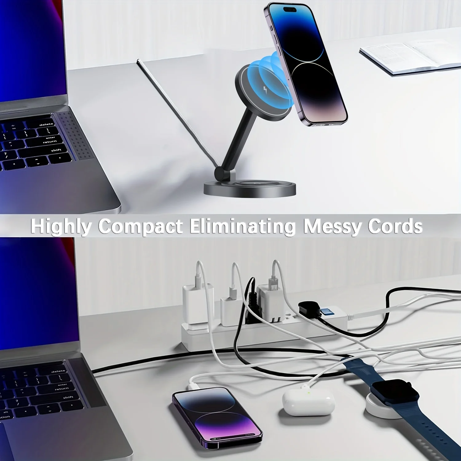 2 In 1 Magnetic Wireless Charg - огляд і ціна Controller Charging Dock