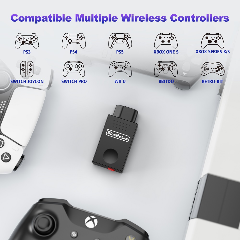 RetroScaler Blueretro Wireless - огляд і ціна Gaming Console Station