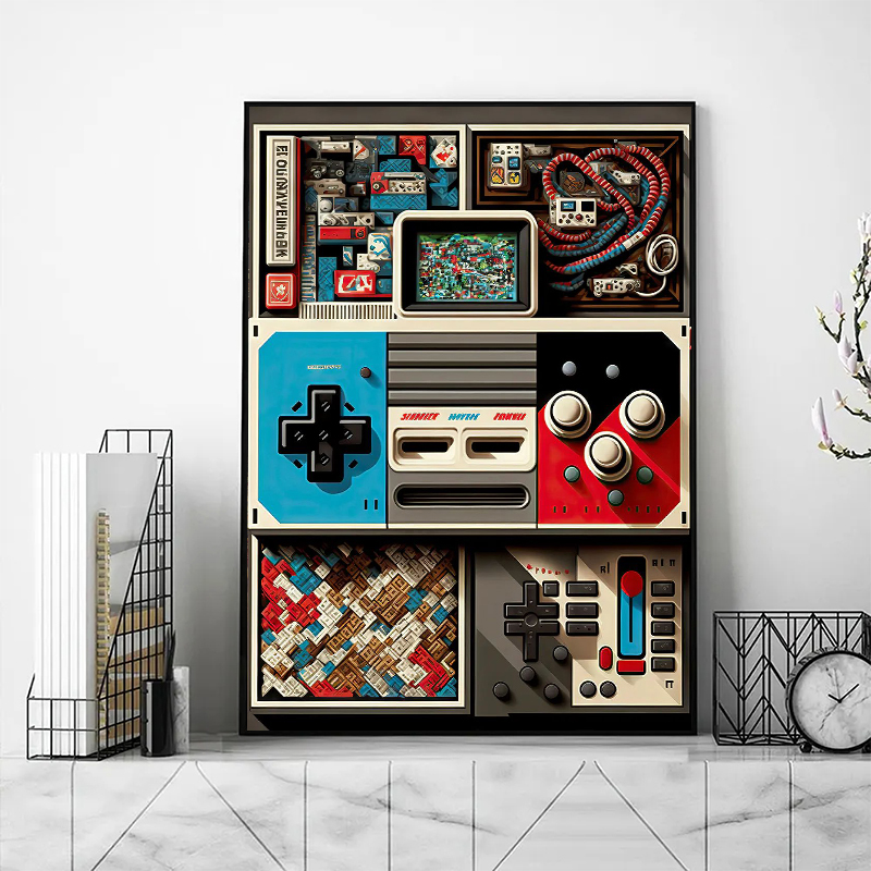 Hot Games Console Collage in P - огляд і ціна Gaming Console Picture