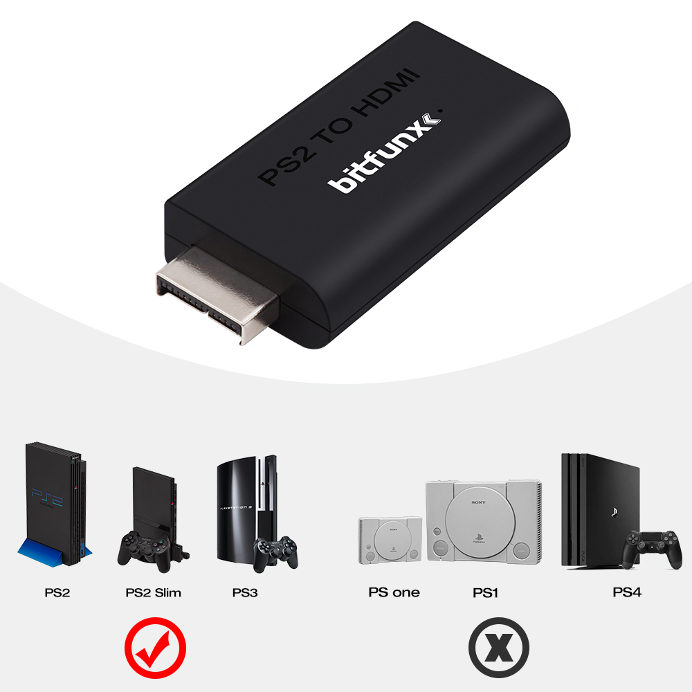 BitFunx PS2 YPBPR To HDMI™ Con - огляд і ціна Gaming Console Station